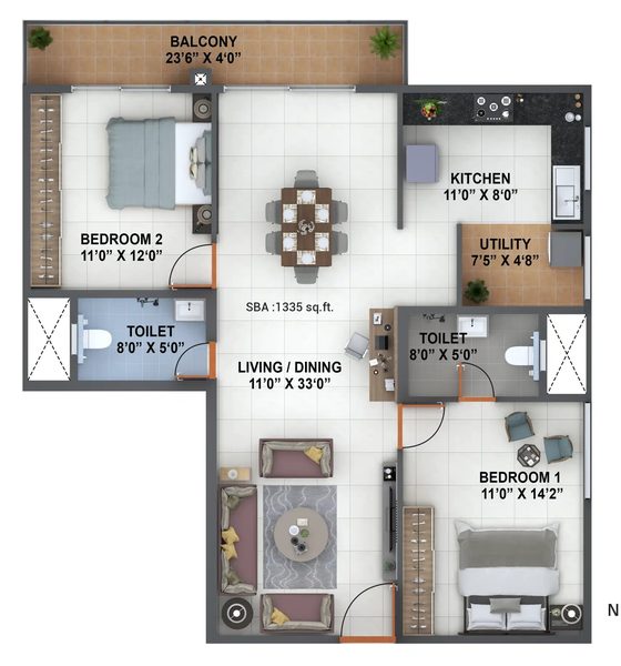 Your floor plan